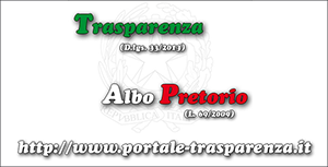 Trasparenza e Albo Pretorio